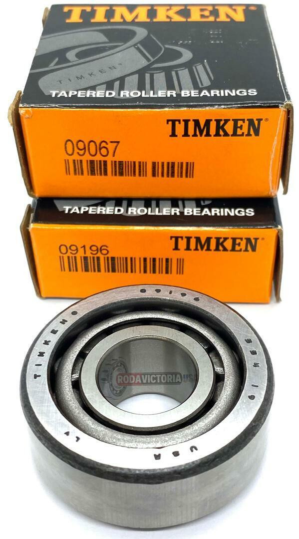 TIMKEN MADE IN USA 09067/09196 Tapered Roller Bearing 0.75″x1.938″x0.835″ Inch