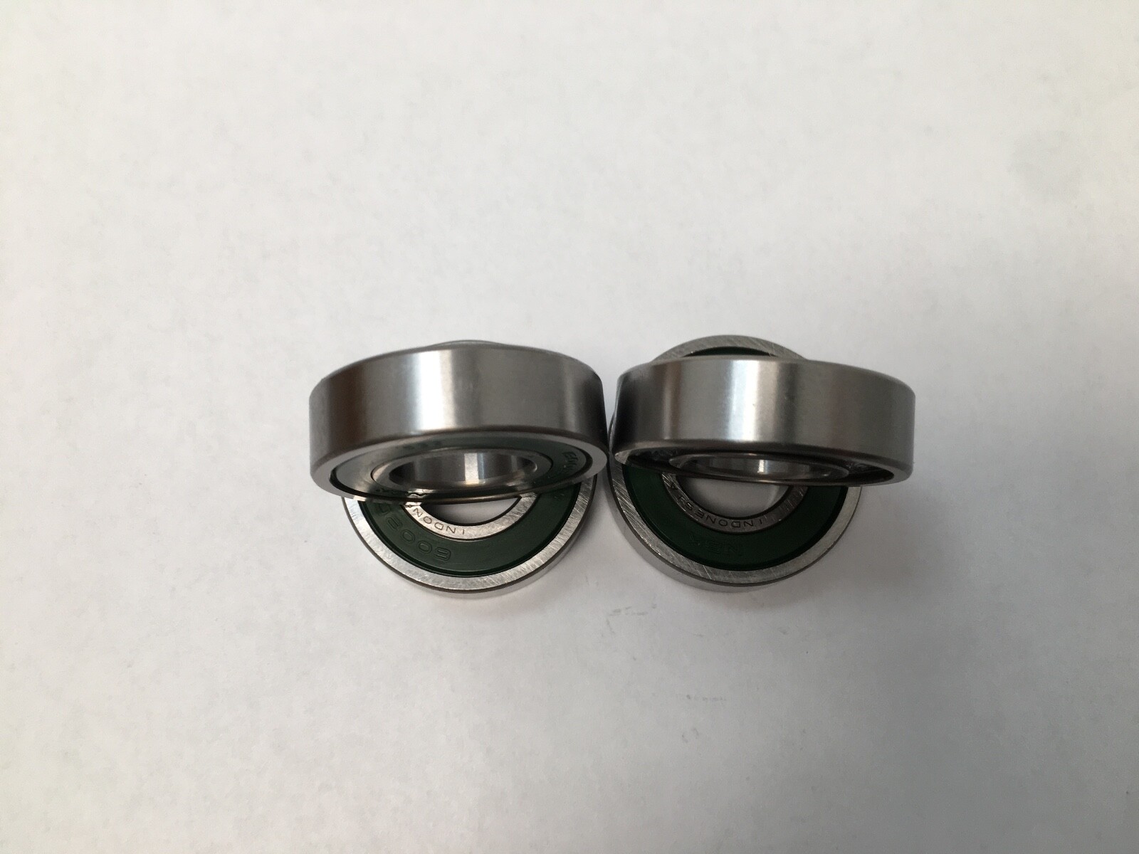 4 pcs NSK 6002DU Bearing Single Rubber Seal 15x32x9 mm 6002 DU RS GU152G 6002RS