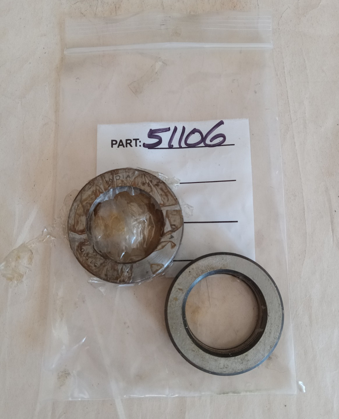 INA 51106 30mm X 47mm X 11mm ** Lot of 2 ** Ball Thrust Bearings