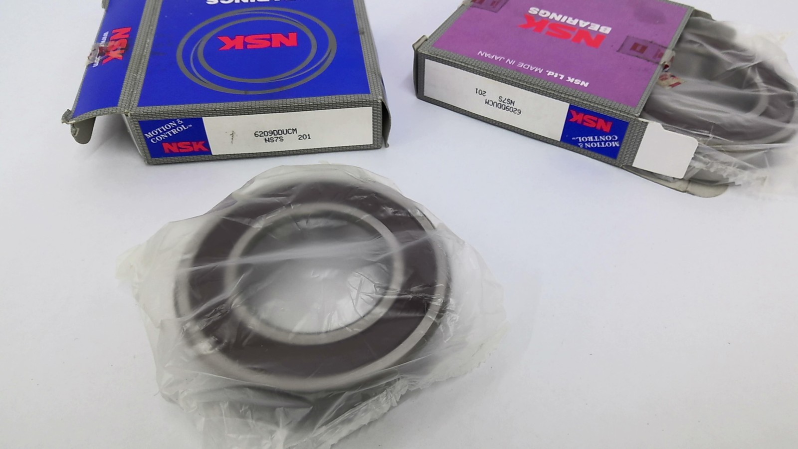 NSK 6209DDUCM NS7S Ball Bearing Lot Of 2
