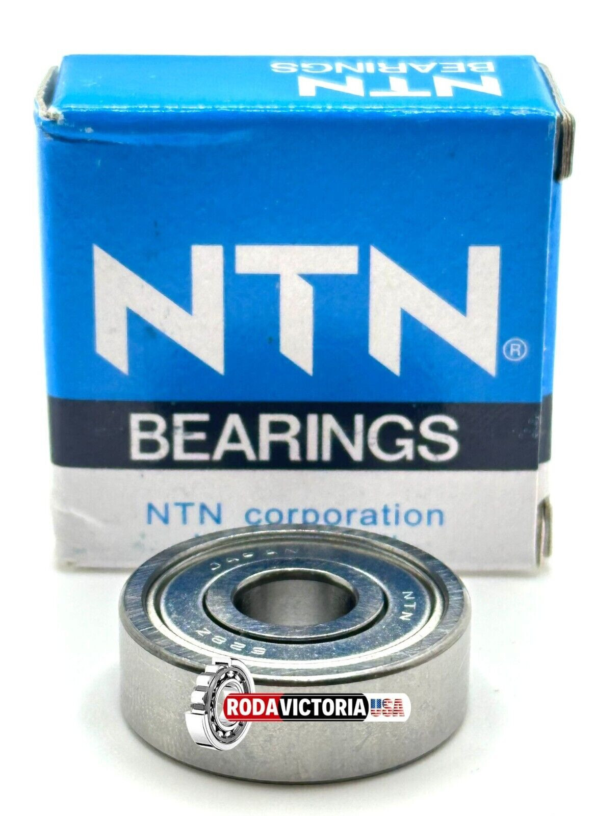 NTN JAPAN 628 ZZ DEEP GROOVE BALL BEARING, METAL SHIELDED 8x24x8mm