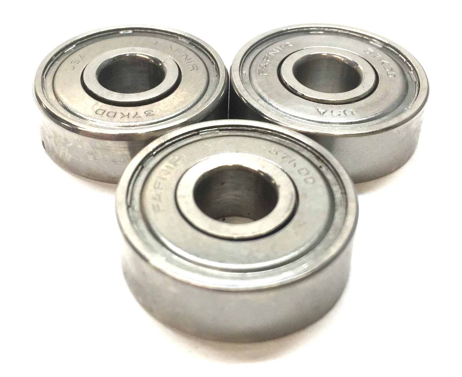 FAFNIR Sealed Roller Ball Bearing 37KDD [Lot of 3] NOS