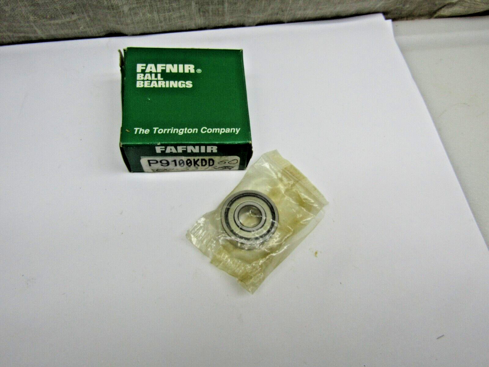 Fafnir P9100KDD 10mm x 26mm x 8mm Metal Shielded Bearing