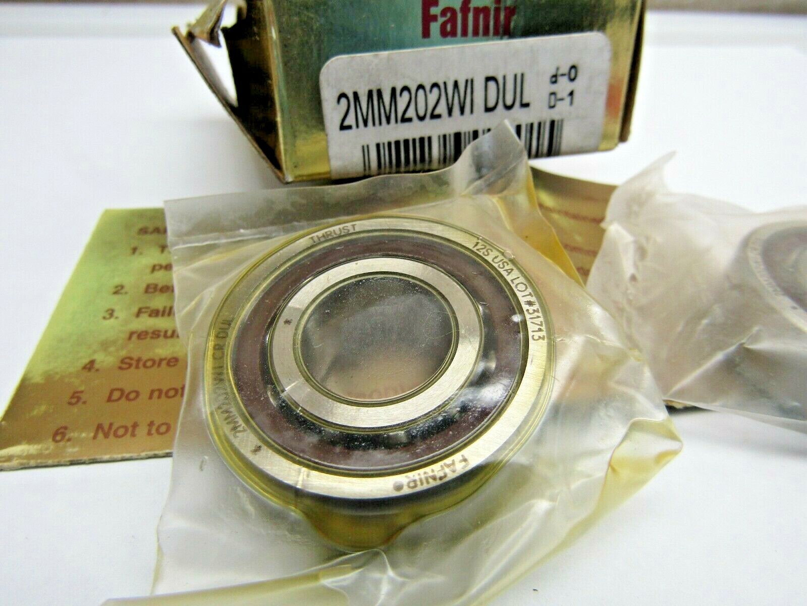 Timken 2MM202WI DUL Super Precision 2 Bearing Set