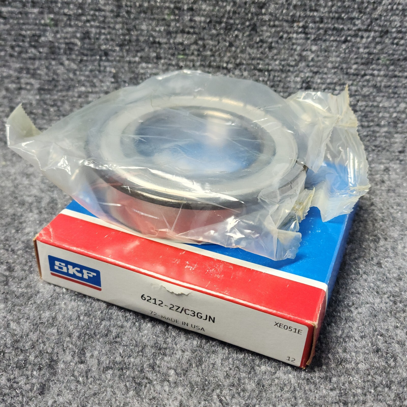 SKF 6212-2Z/C3 Deep Groove Ball Bearings 60x110x22 mm 6212 2Z C3 6212