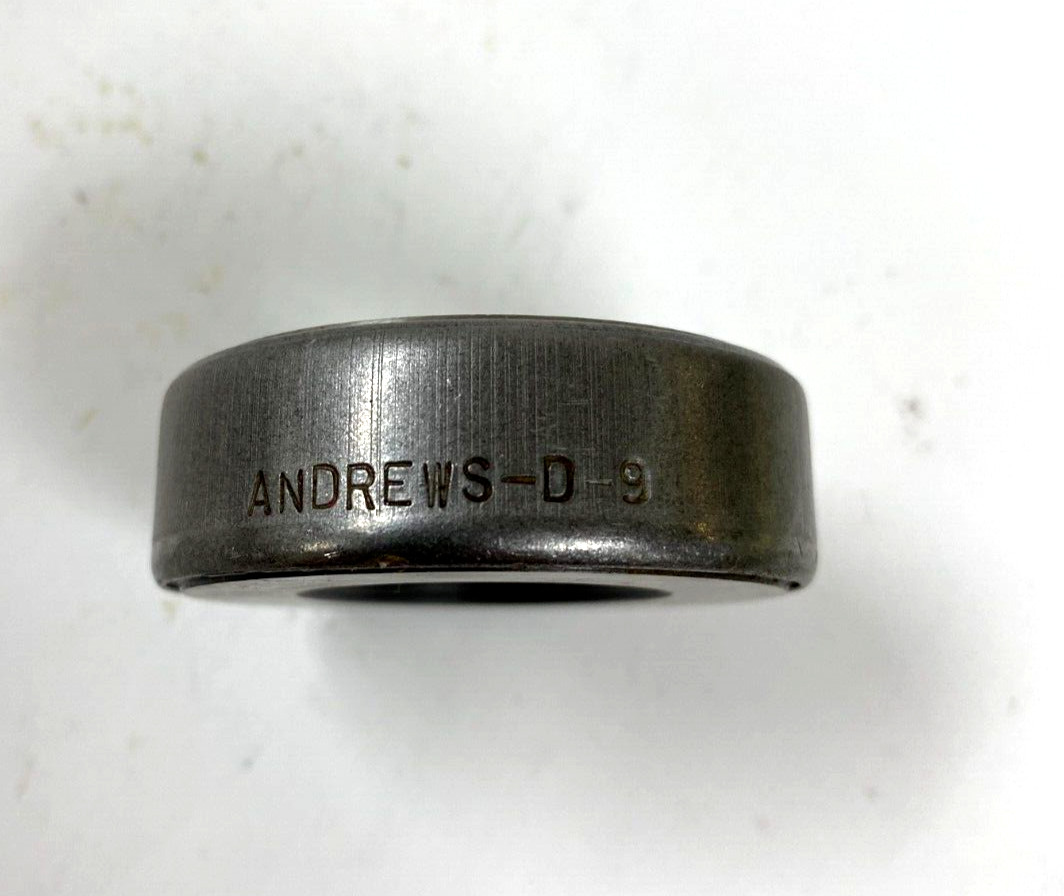 ANDREWS PRECISION BALL BEARING BORE 1″ OD 2 7/8″ THICK .5″ STEEL