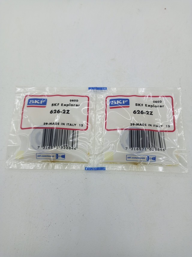 6x SKF 626-2Z Deep Groove Ball Bearing 626 2Z Ball Bearing 6x19x6mm 6262Z