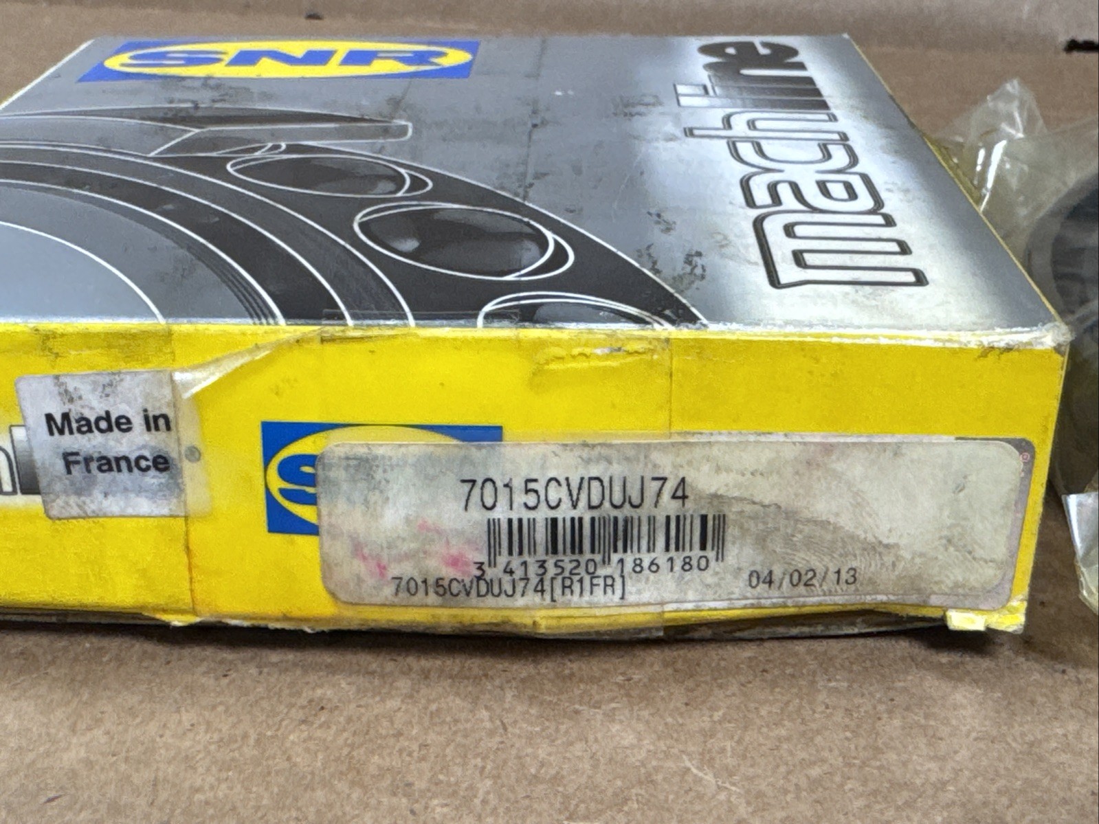 NEW SNR 7015CVDUJ74 Duplex Angular Contact Ball Bearing 75MMx115MMx40MM FASTSHIP