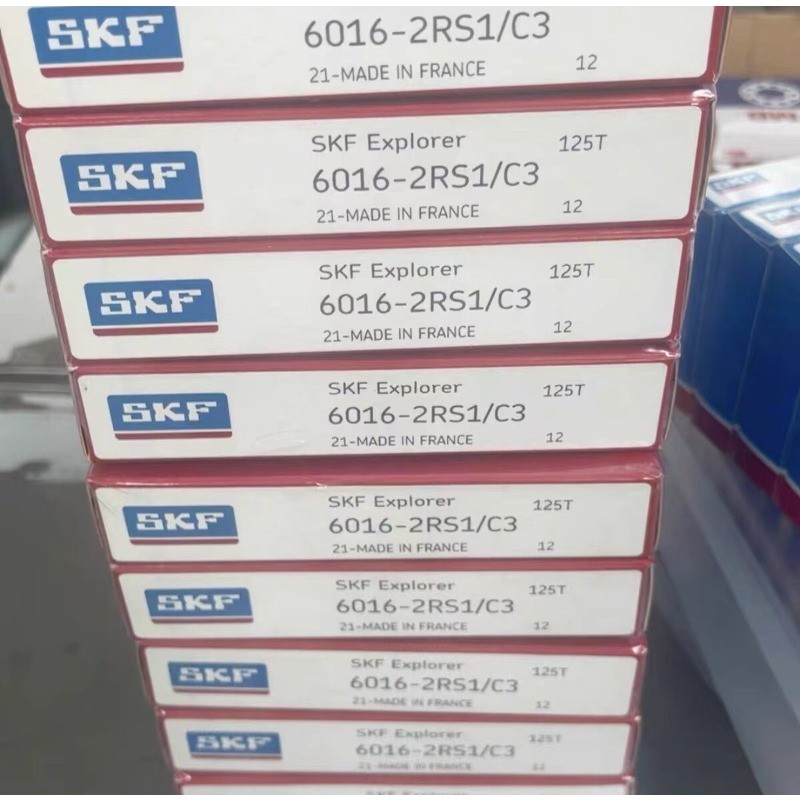 1PC SKF 6016-2RS1/C3 single row deep groove ball bearing