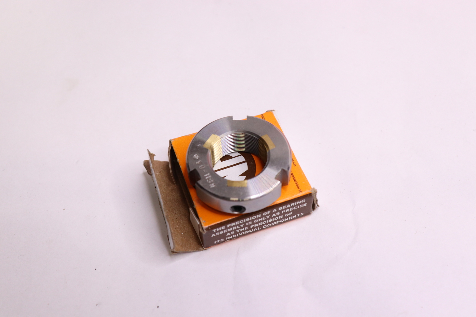 Whittet-Higgins Shoelok Bearing and Shaft Locknut .781″-32 NSH-04