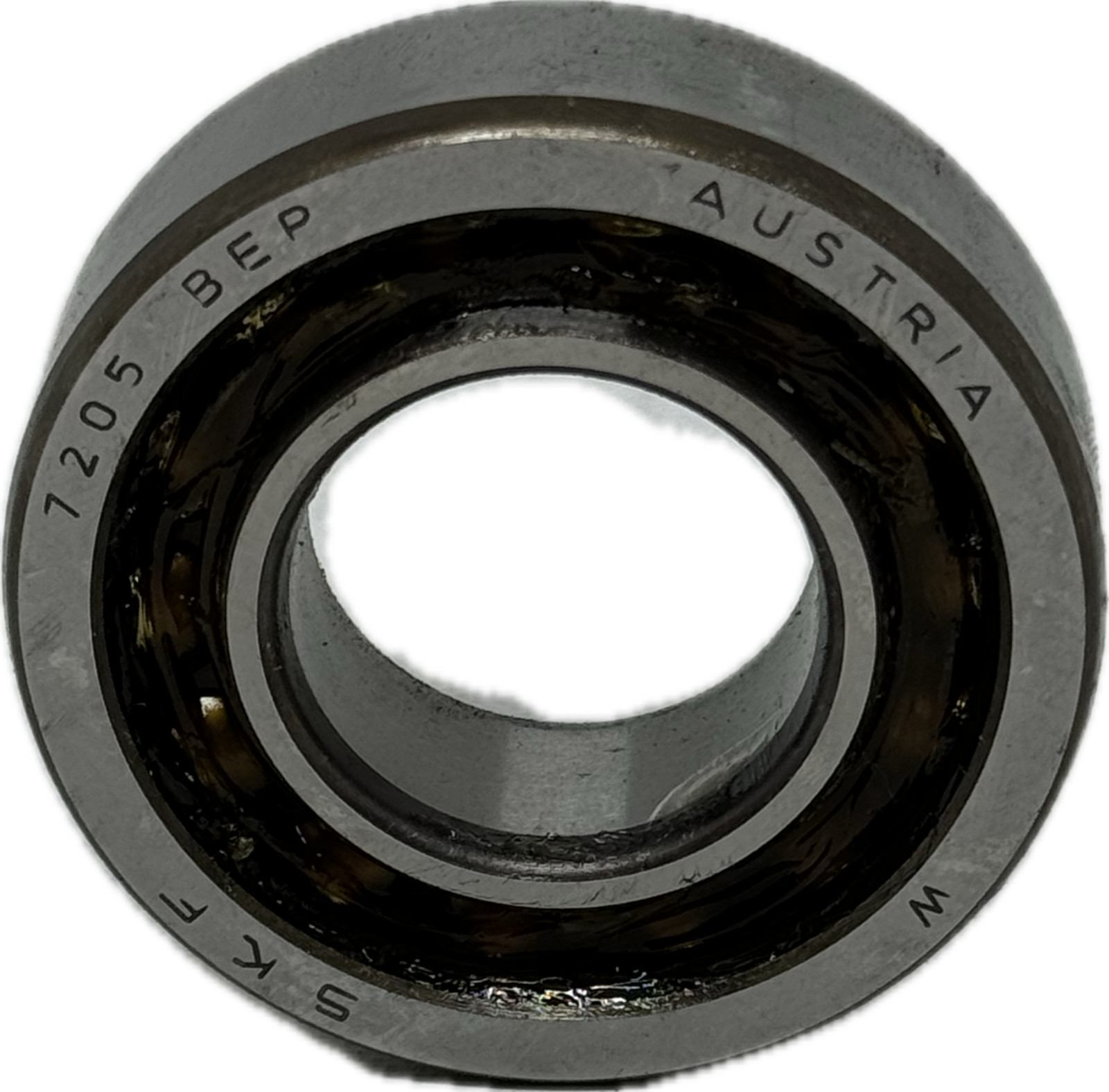 SKF 7205 BEP BEARING SINGLE ROW ANGULAR CONTACT BALL BEARING 40° 25MM BORE NEW
