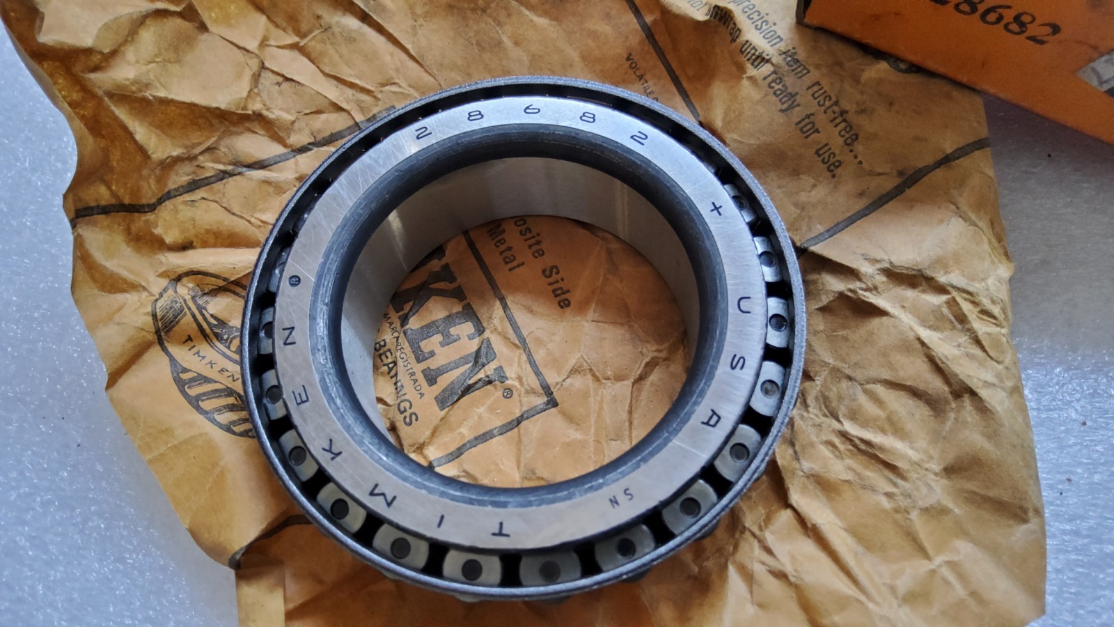NOS Timken 28682 Tapered Roller Bearing Cone