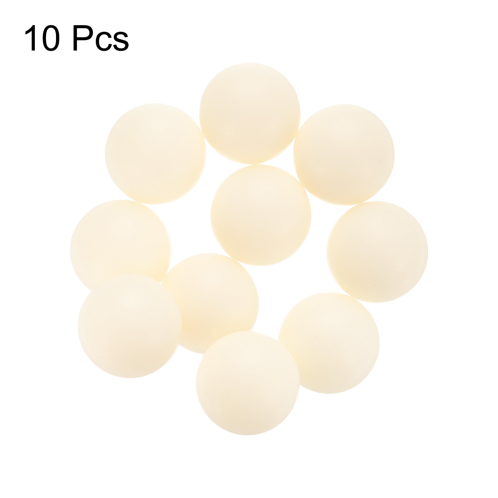 10pcs Nylon Bearing Balls 1″ 25.4mm Solid Plastic Ball