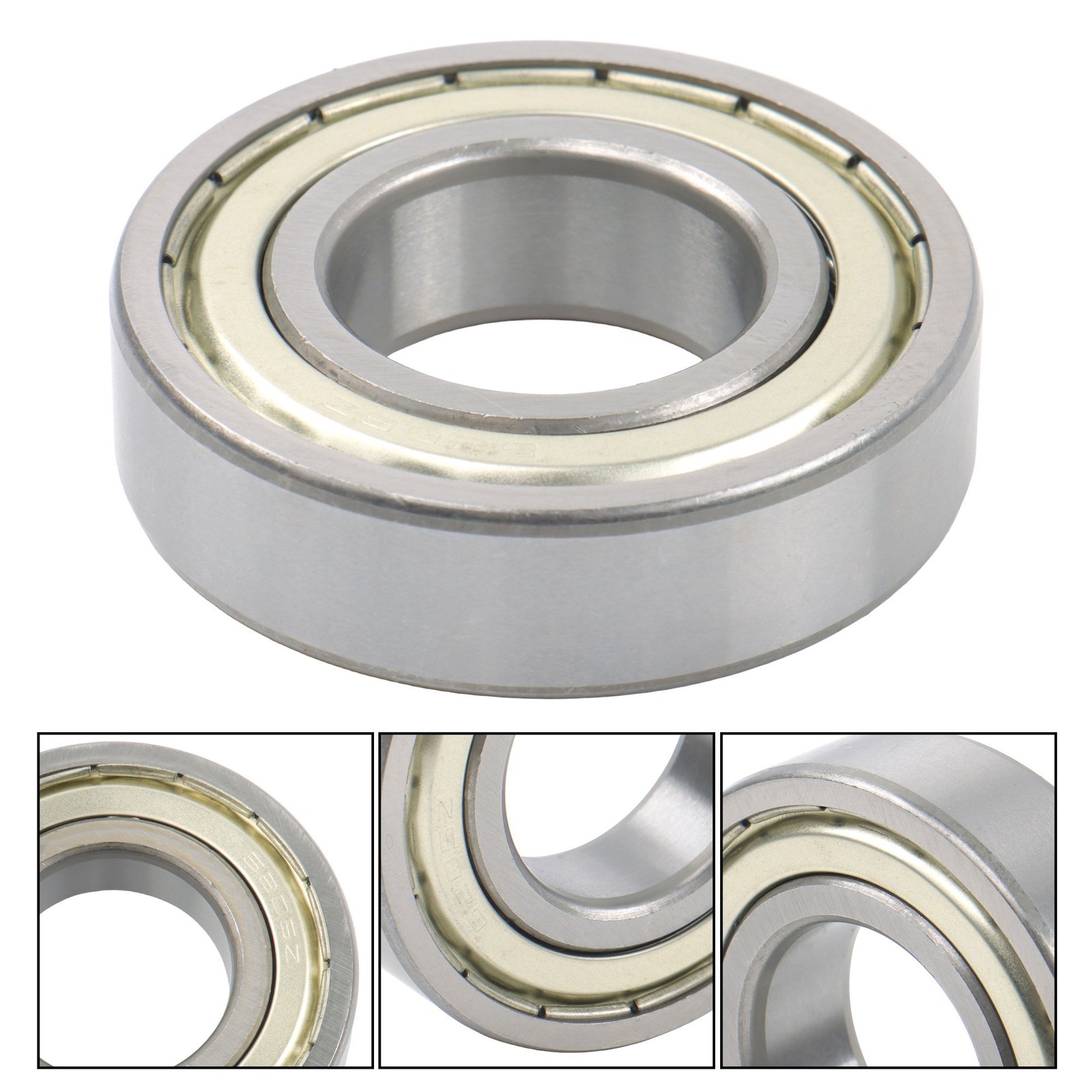 Ball Bearing 6206-ZZ 30×62×16mm Premium Double Metal-Sealed Balls Pack of 10