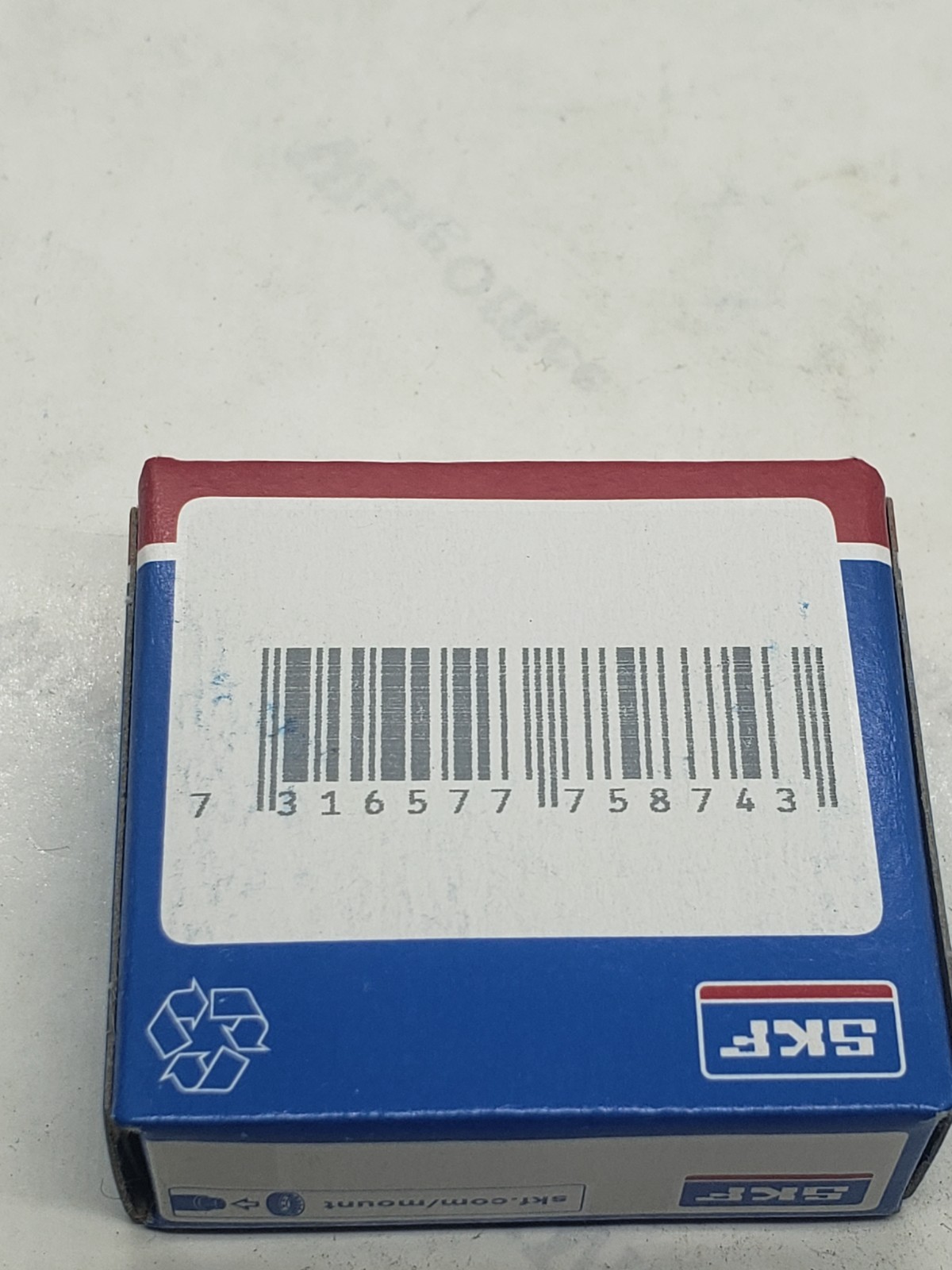 SKF 6203-2Z DEEP GROOVE BALL BEARING WITH SHIELDS 17x40x12mm, LOT OF 5, NIB