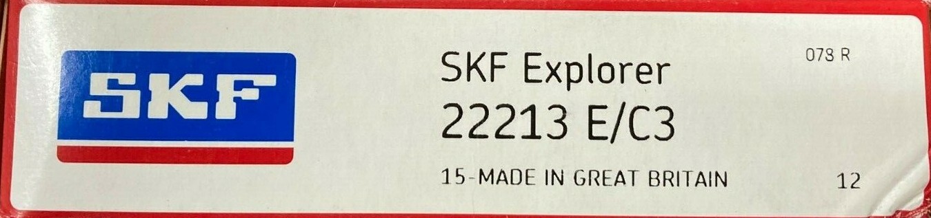 22213-EC3W33 SKF SPHERICAL ROLLER BEARING 65x120x31 (mm)