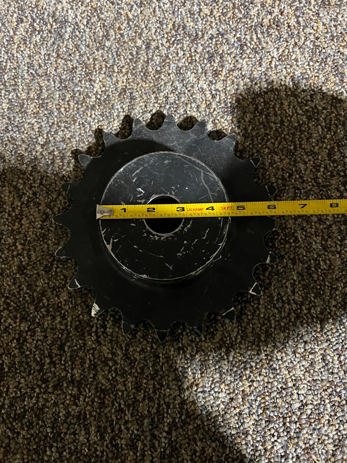 Martin 100B20 Sprocket Roller Black Welded 20 Teeth Steel Material