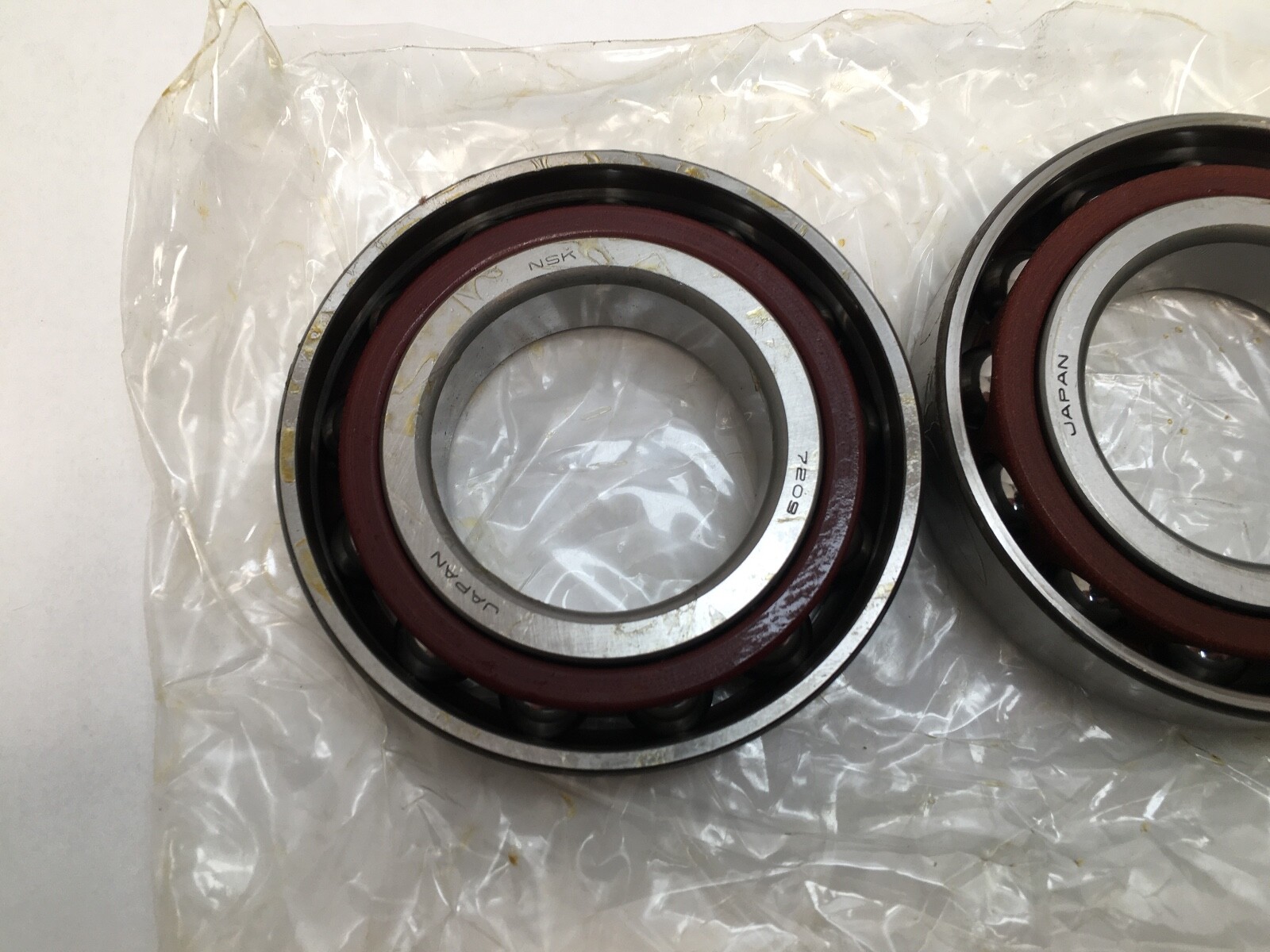 NSK 7209CTDULPA7 Bearing 45x85x19 mm 7209-CT-DUL-PA7 ABEC7 Japan 2 Pcs