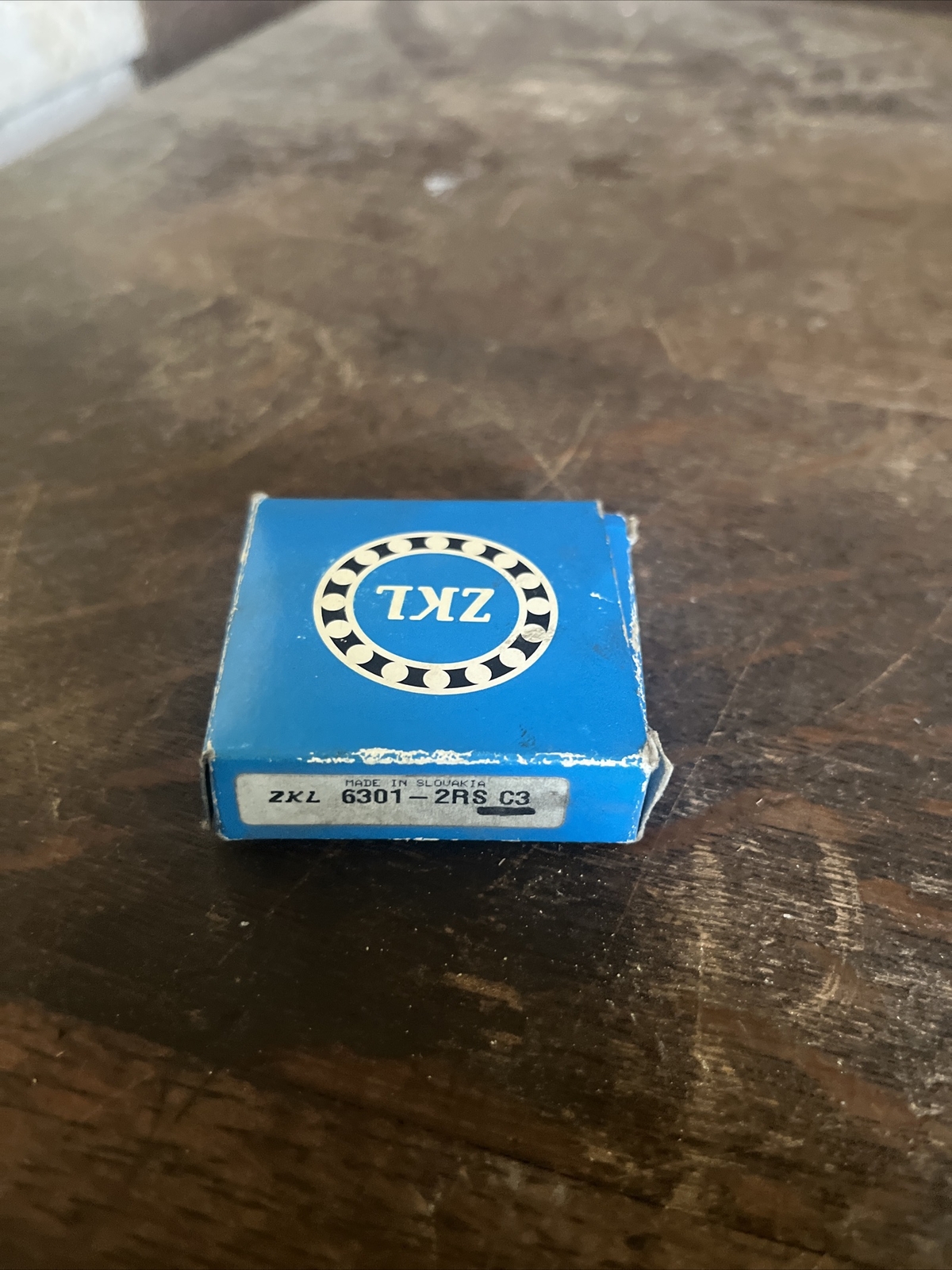 NOS ZKL 6301 2RS C3 DEEP BALL SINGLE BEARING