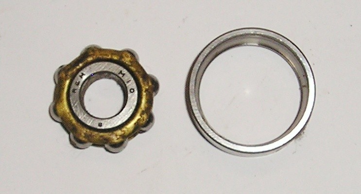 49-162 nos 1 pair M10 R&M brand 3 piece magneto bearing size 10x28x8 mm