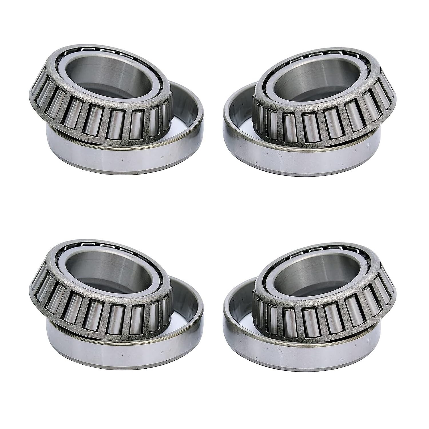 4 PCS LM67048 LM67010 Hub Wheel Bearings ID 1.250″ x OD 2.328″ Roller Set