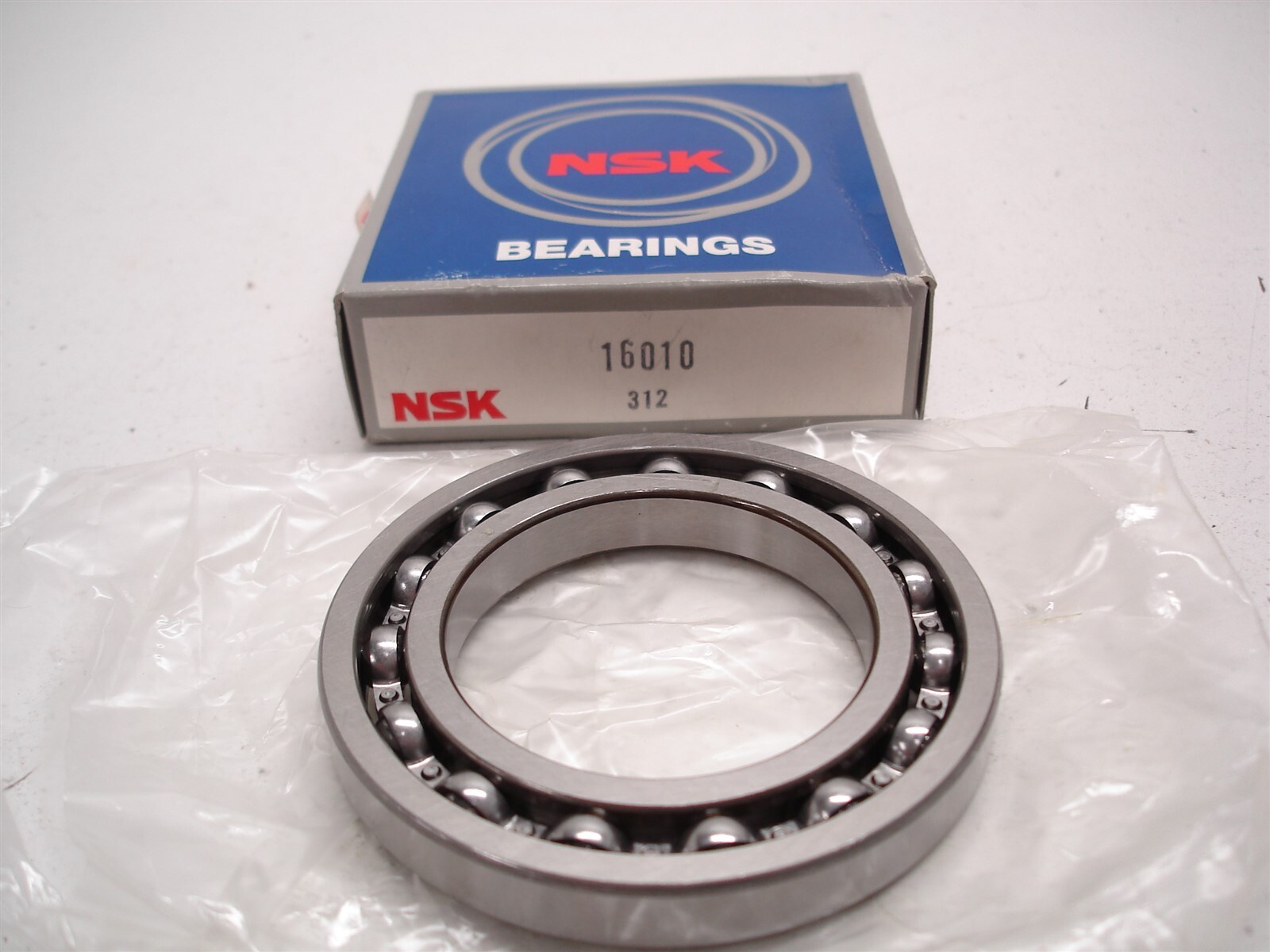 1 NEW SKF 16010 RADIAL DEEP GROOVE BALL BEARING 50mm ID x 80mm OD x 10mm WIDE