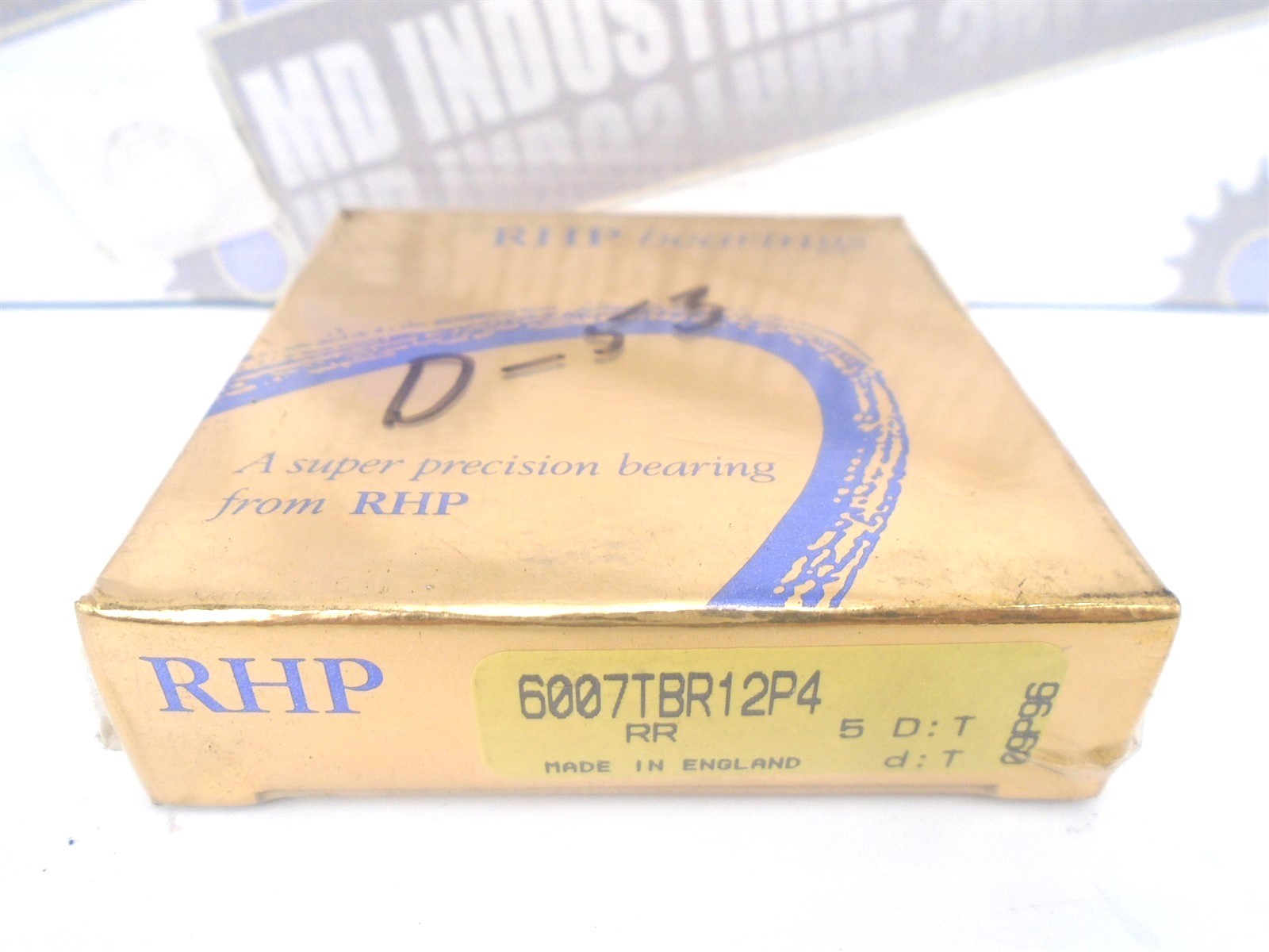 RHP 6007TBR12P4 Super Precision Deep Groove Ball Bearing 14mm x 35mm x 62mm