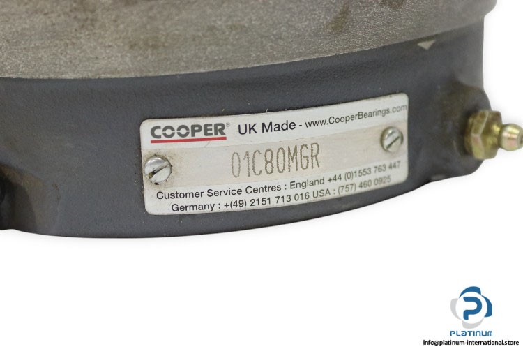 COOPER 01C 80MGR CARTRIDGE ROLLER BEARING UNIT_Fixed_Cylindrical Bearing_80 mm