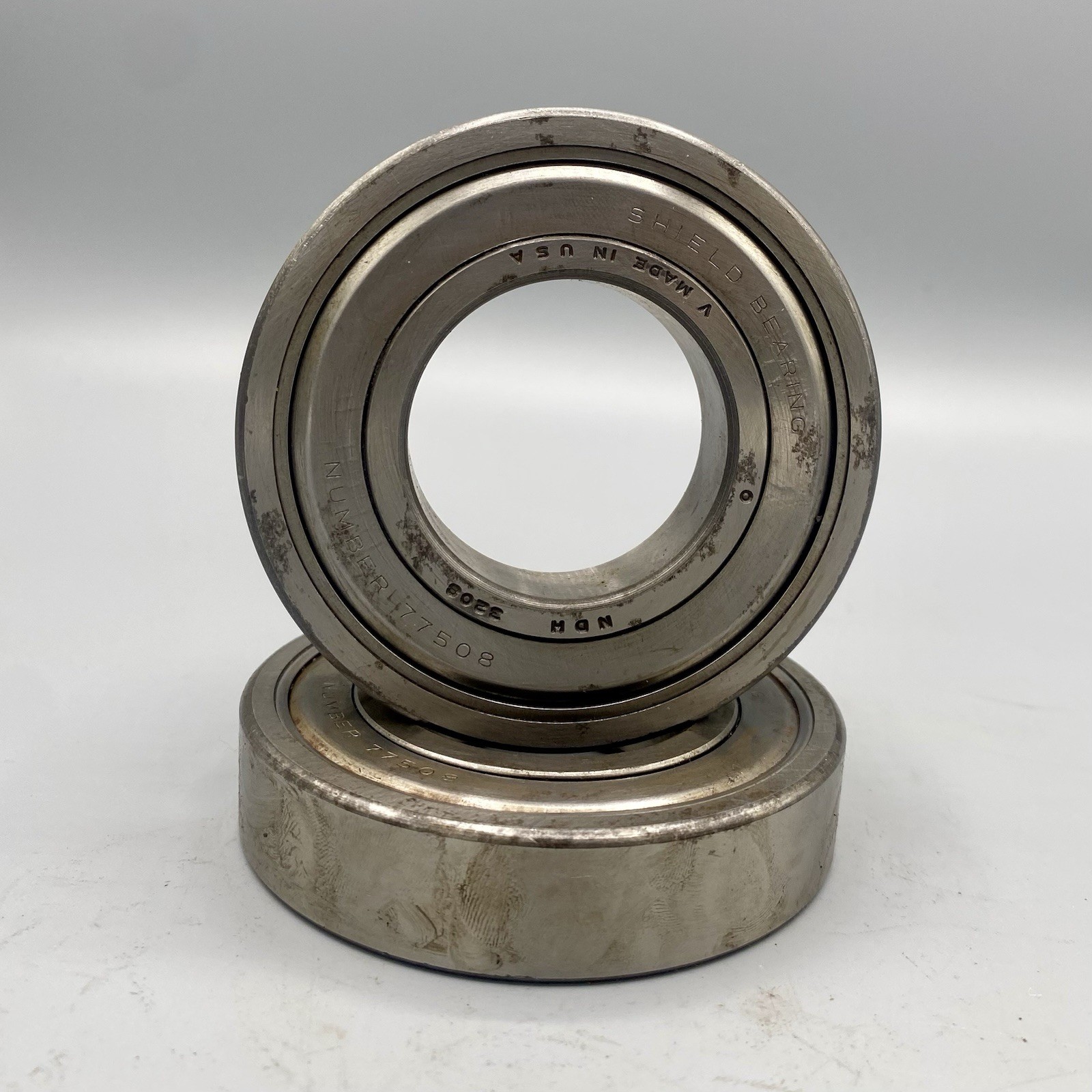 NDH 3208 Bearing, Shield Bearing 77508 (Lot Of 2)