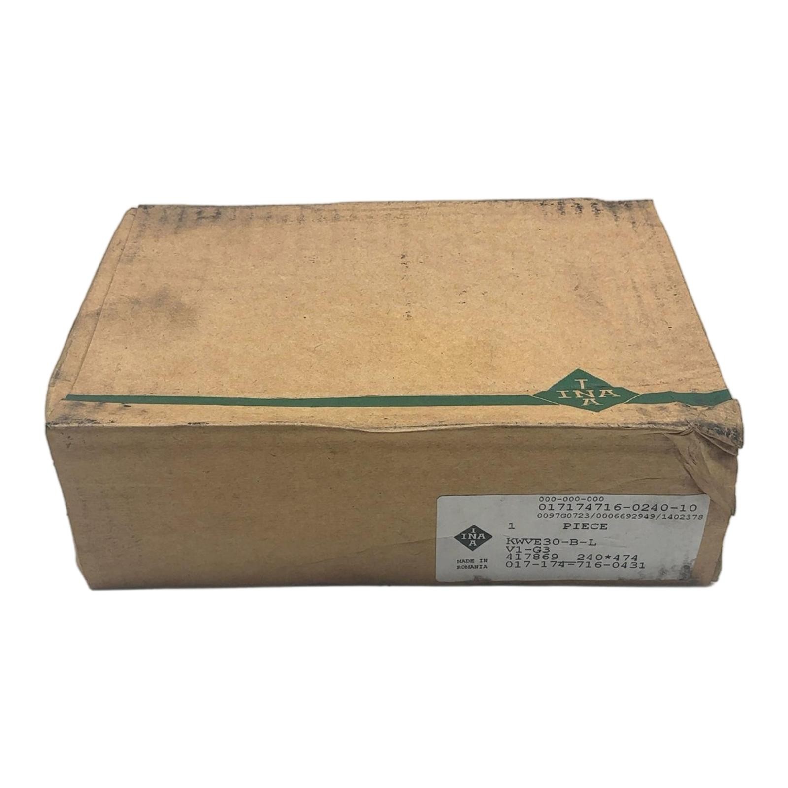 KWVE30-B-L-V1-G3 INA, INA Linear Guide Carriage Size 30 KWVE30-B-L-V1-G3, ……