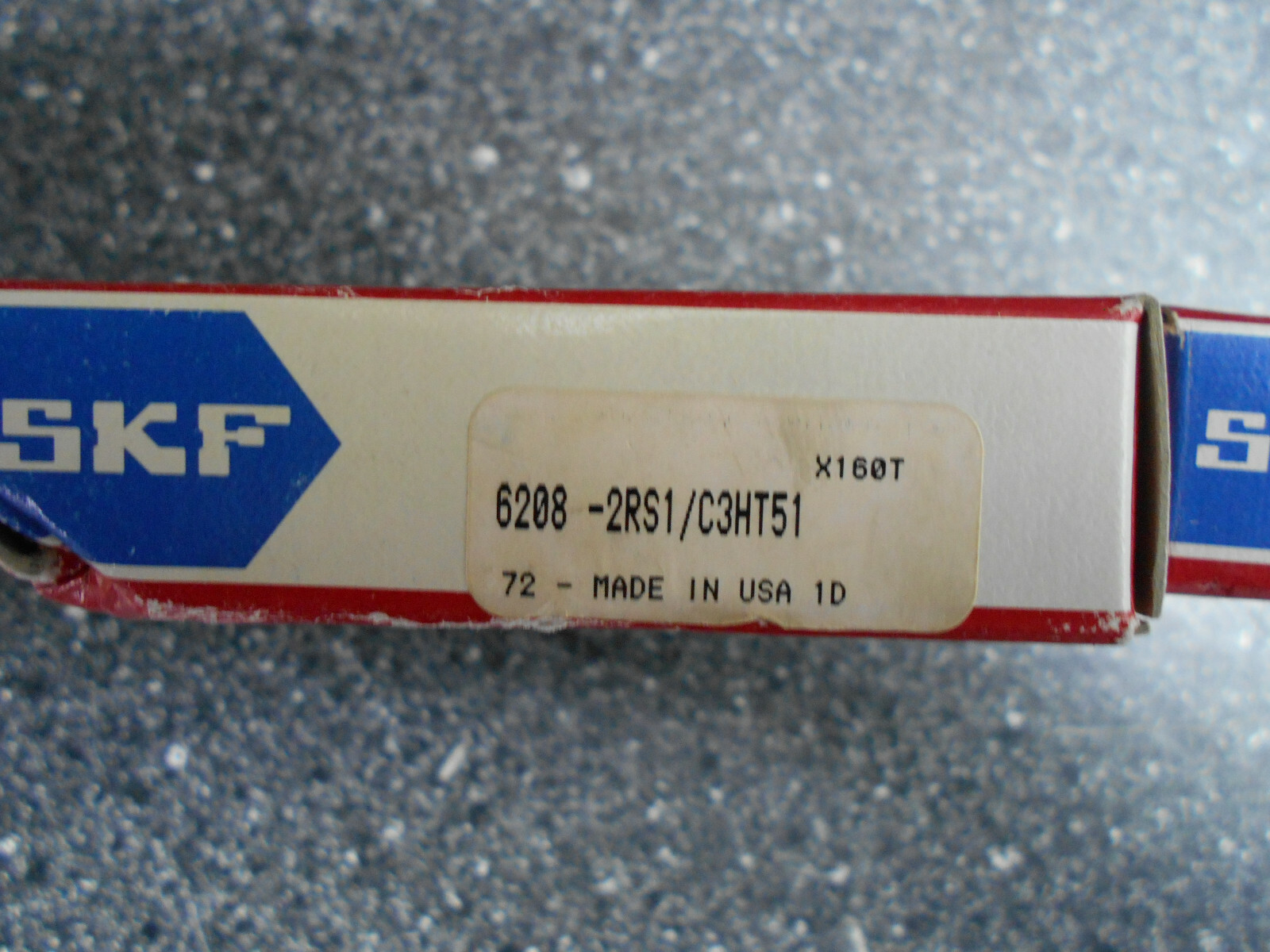 ASSORTED LOT SKF 6207-2RS1/C3 W/ SKF 6208-2RS1/C3HT51 DEEP GROOVE BEARINGS