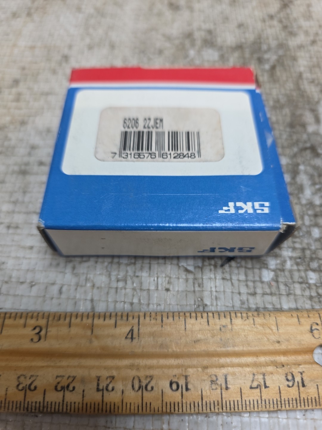 SKF 6206 2ZJEM Deep Groove Ball Bearing – New Old Stock