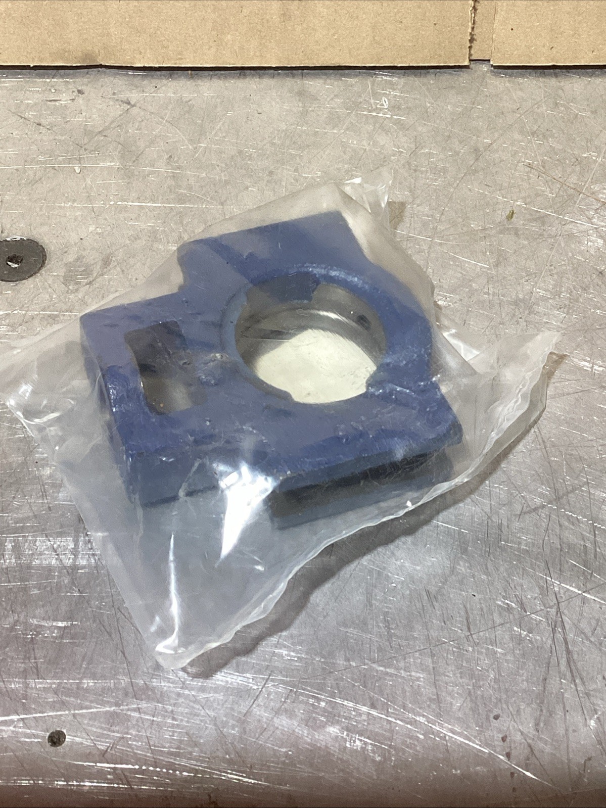 TUJ504 Take-up cast iron housing for insert bearing, SKF, TUJ 504, NOS