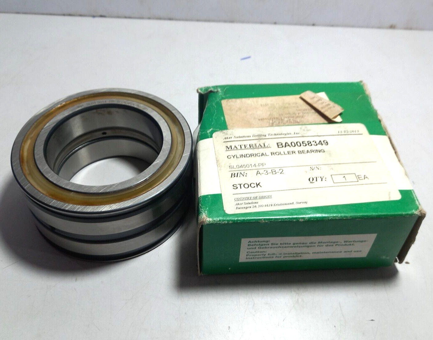 INA SL045014-PP Cylindrical Roller Bearing SL04 5014 PP MHwirth BA0058349