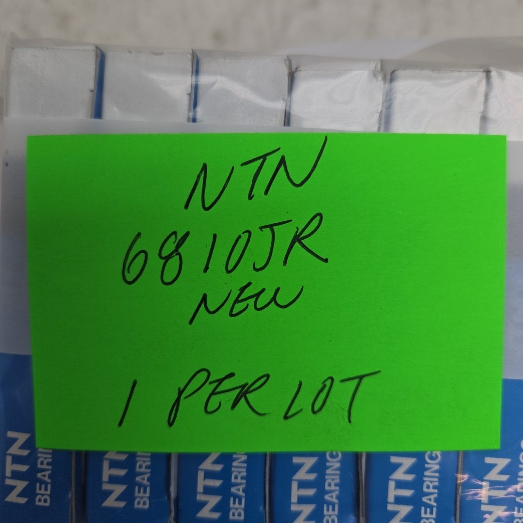 NTN 6810JR Open Type Single Row Deep Groove Ball Bearing 50x65x7mm New