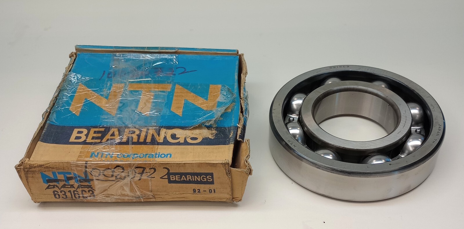 NTN 6316C3 Ball Bearing Deep Groove 80mm ID X 170mm OD X 39mm W