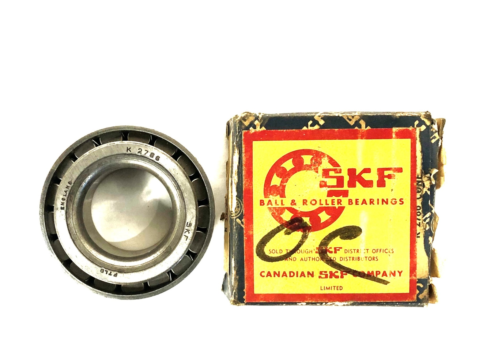 SKF Tapered Roller Bearing Cone K2786 NOS