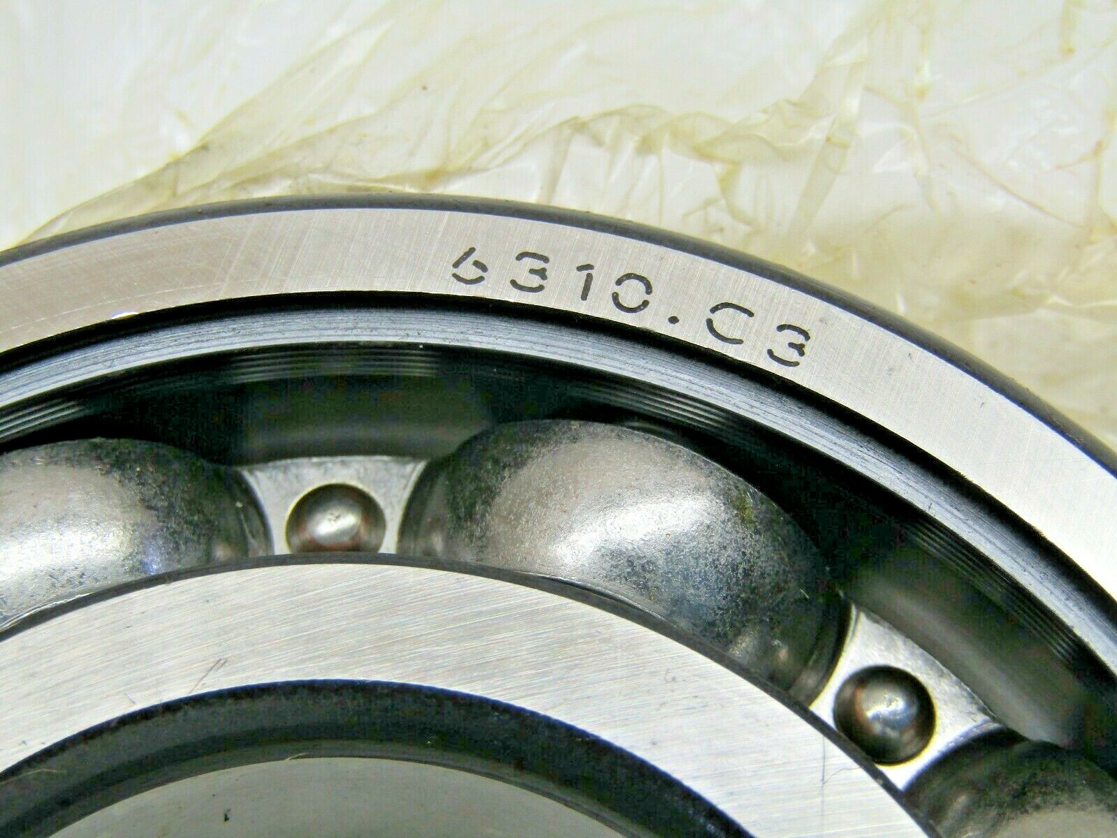 FAG 6310-RSR C3 50mm X 110mm X 27mm Bearing w/ Seal On One Side
