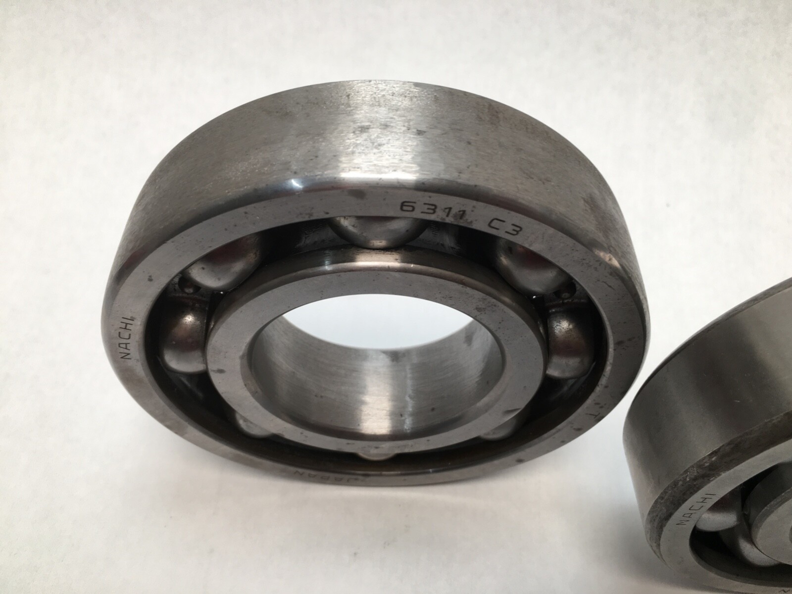 NACHI 6311-C3 Bearing Open 55x120x29 mm 6311C3 Japan 2-pcs