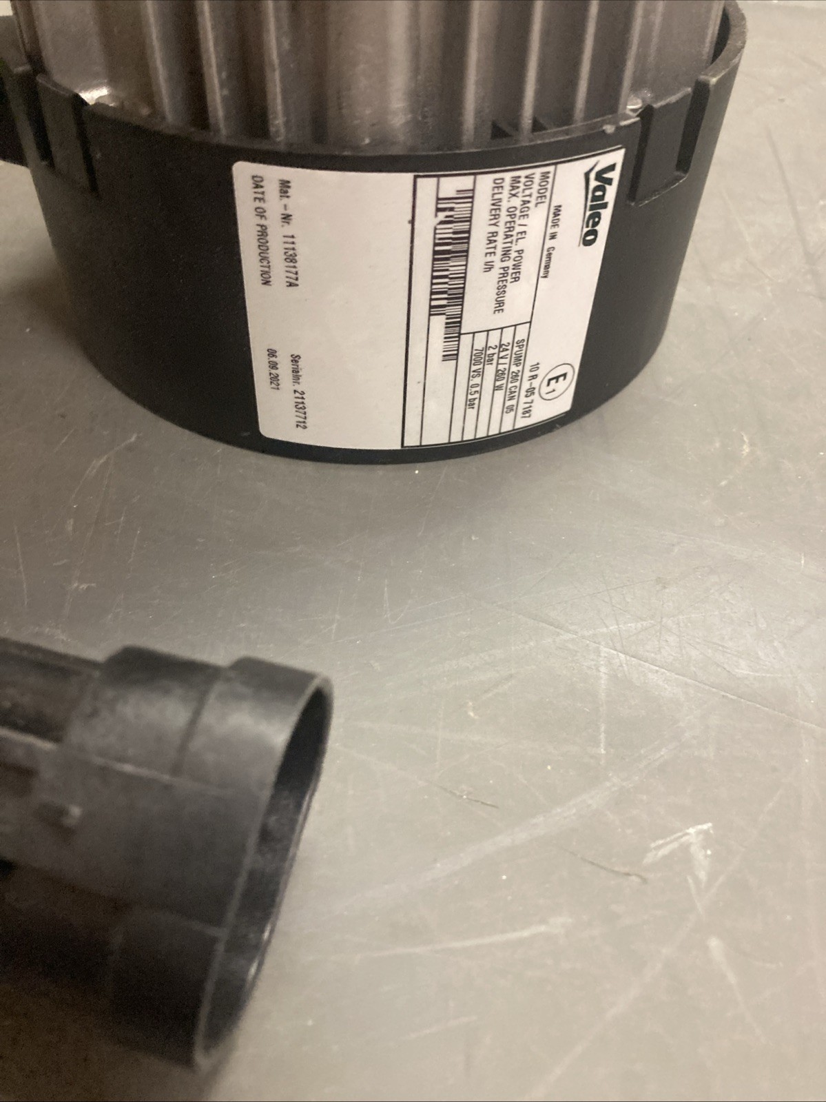 VALEO Water Pump SPUMP 260 CAN 05 11123525B | U.S.A. SELLER | USED…???