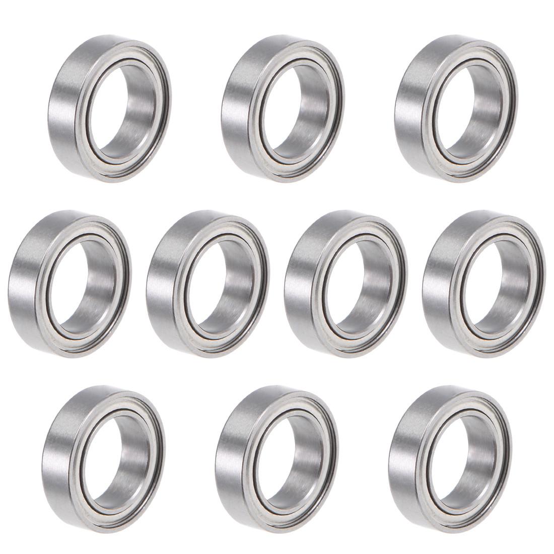 10pcs MR117ZZ Deep Groove Ball Bearing 7x11x3mm Double Shielded Chrome Bearings