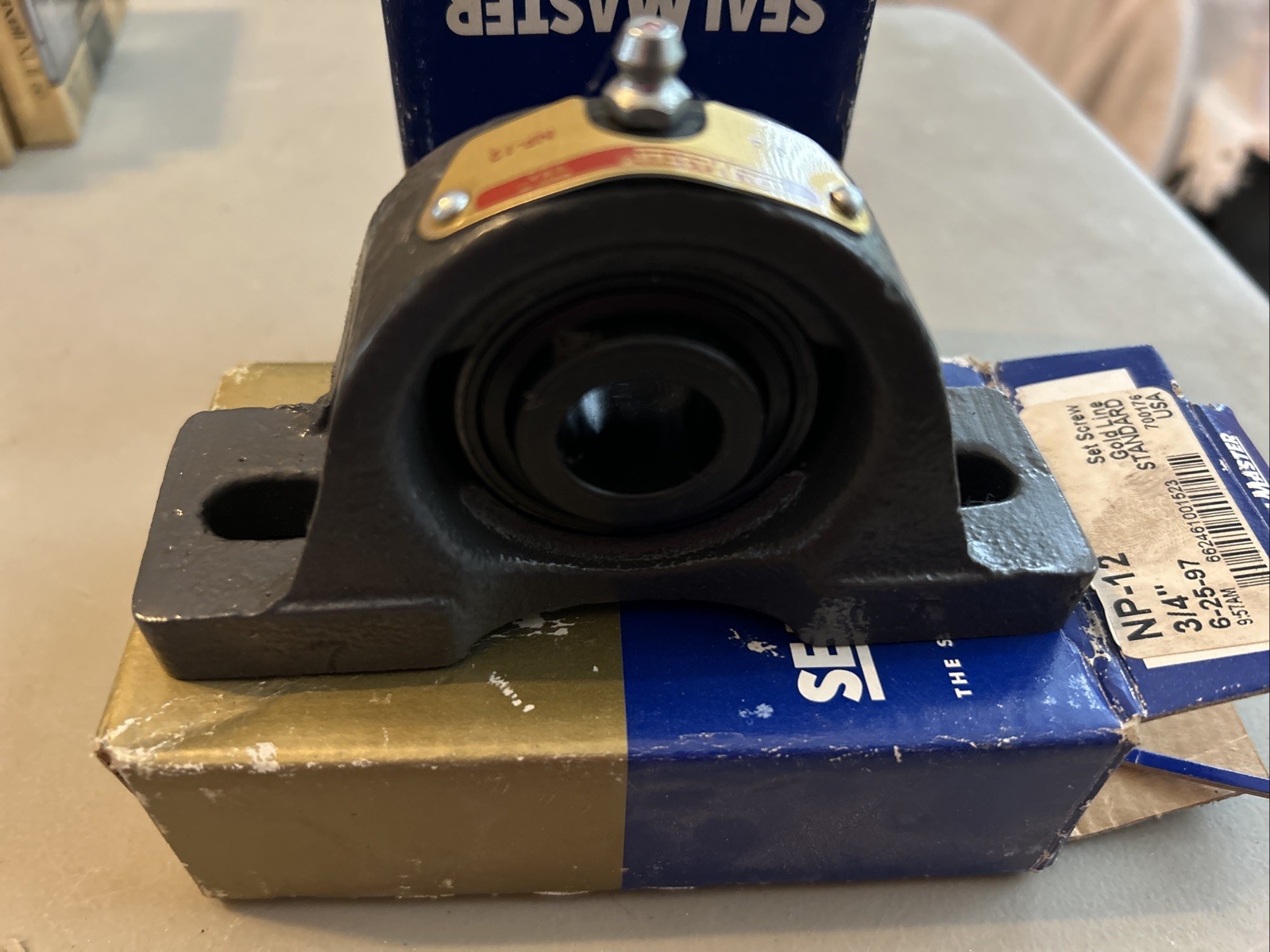 SealMaster Gold Line Bearings NP-12 2-Bolt Pillow Block Bearing 3/4-inch Bore
