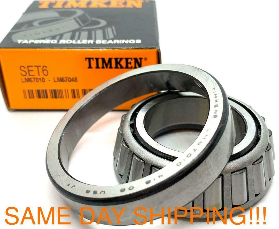 NEW Timken 1.25″ Boat Trailer Wheel Bearing LM67048 & LM67010 cone & cup