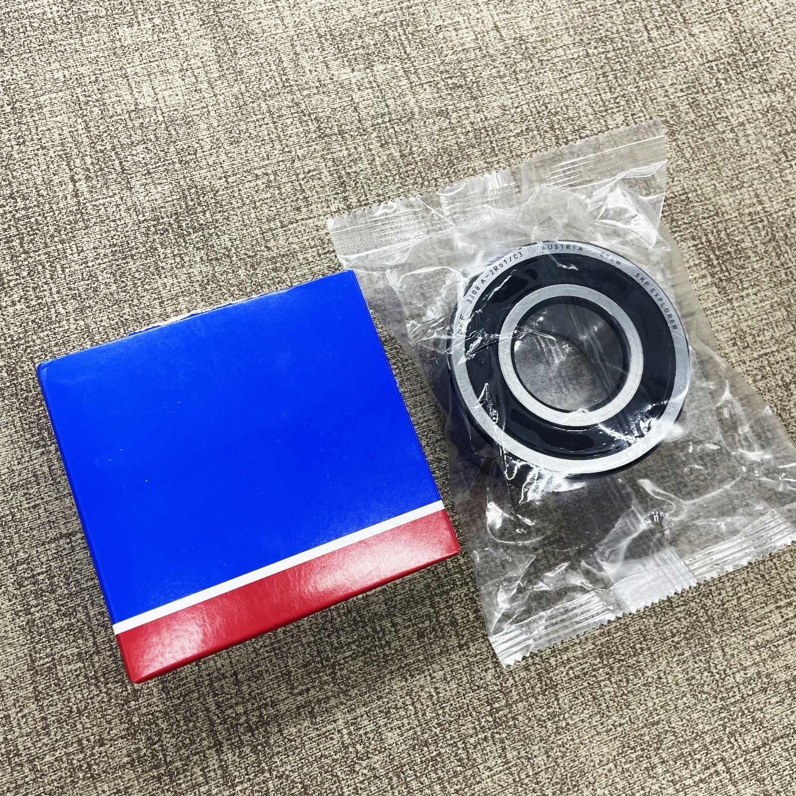 Double Row Angular Contact Ball Bearing 3308 A 2RS1/C3 Fits For SKF 40x90x36.5mm