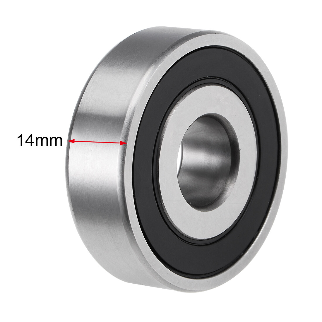 2pcs 6204-5/8-2RS Ball Bearings Z2 5/8″x47mmx14mm Double Sealed Chrome Steel