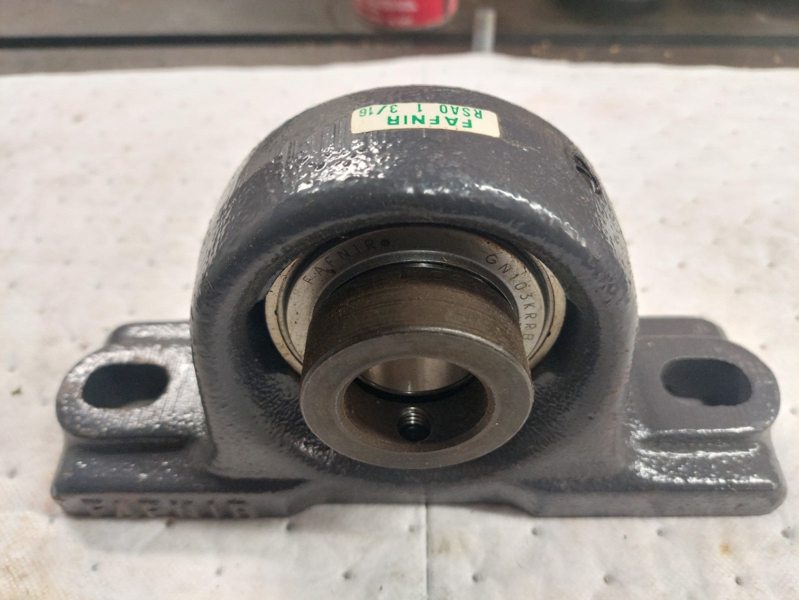 Pair of Fafnir RSAO 1-3/6″ Pillow Block Bearing (Now Timken)