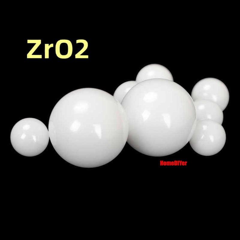 High Precision Zirconium Oxide Ceramic Bearing Balls ZRO2 Ball Diameter 1mm-30mm