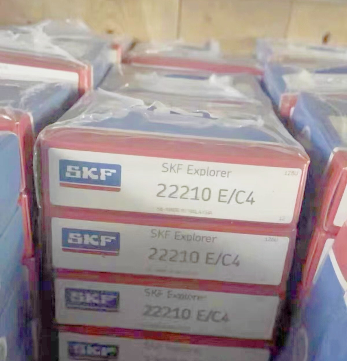 1PC SKF 22210 E/C4 spherical roller bearing #