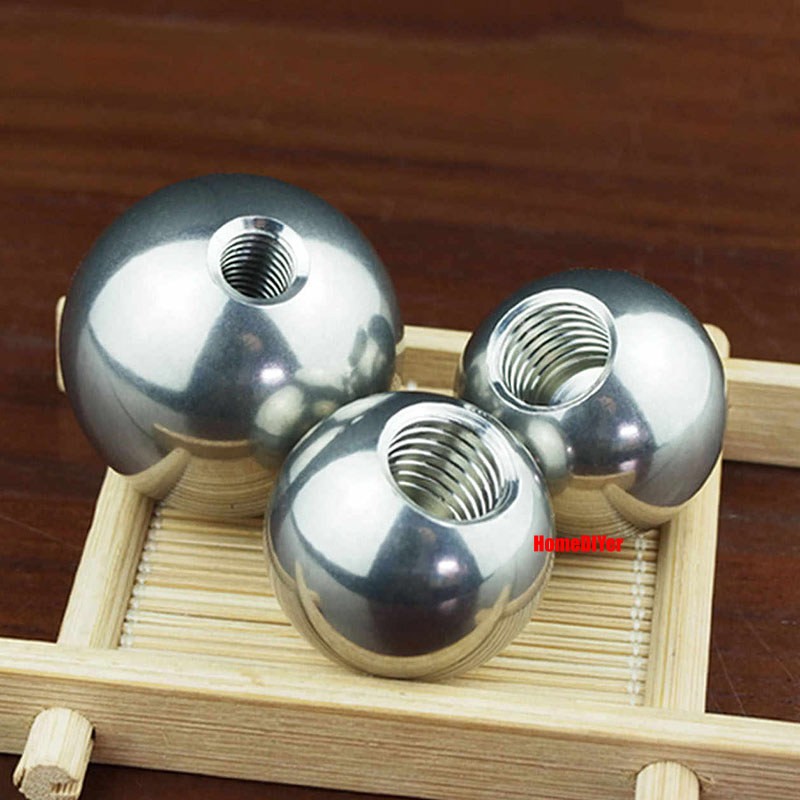 Stainless Steel Drilling Balls Female Thread M6 M8 M12 Blind Hole Ball Knob Nut
