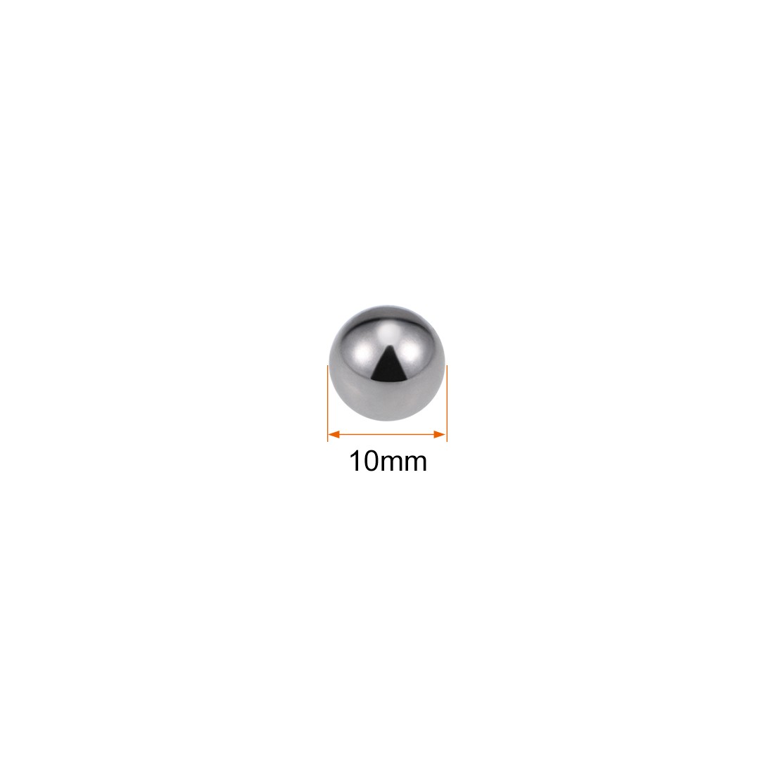 10mm Carbon Steel Bearing Balls Precision Balls 100pcs